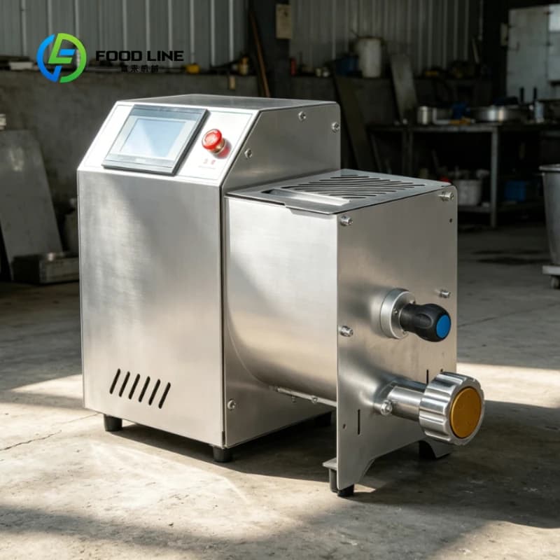 Machine à pâtes multifonctionnelle personnalisée avec système de pétrissage et de pressage pour la p