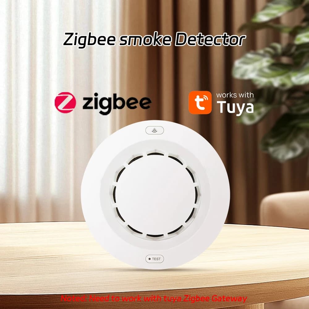 ZIgbee détecteur de fumée spécifique au feu détecteur de fumée automatique système d'alarme incendie