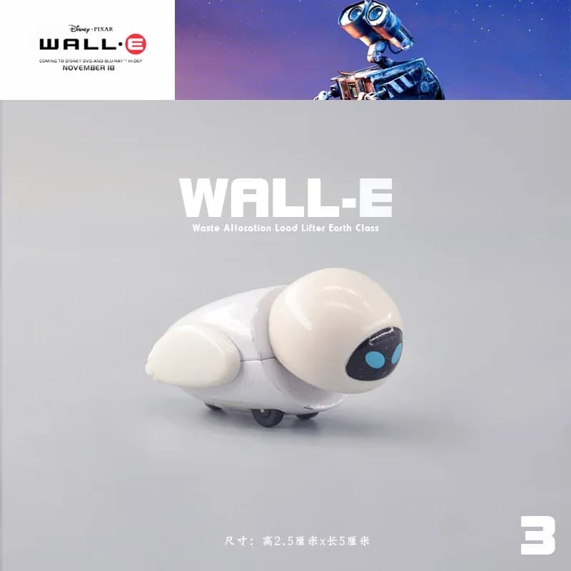 Walle-E-Jouet beurre de voiture, figurines d'anime, ornements de renforcement, cadeaux modèles