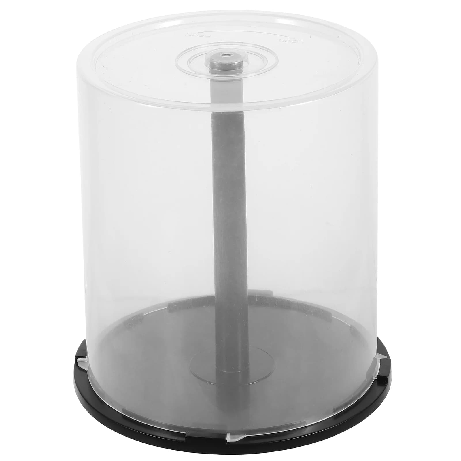 Bac de rangement en plastique pour CD, boîte de rangement pour DVD E27, support africain, conteneur