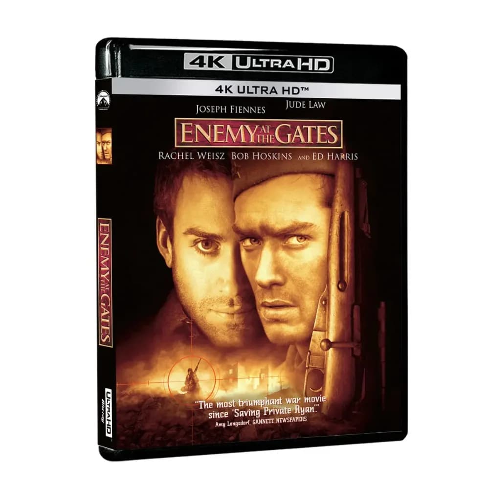 Hot Enemy at the Gates (2001) 4K UHD compatible PS5 XSX BD Blu-ray Cinéma Disc DTS5.1 HDR10