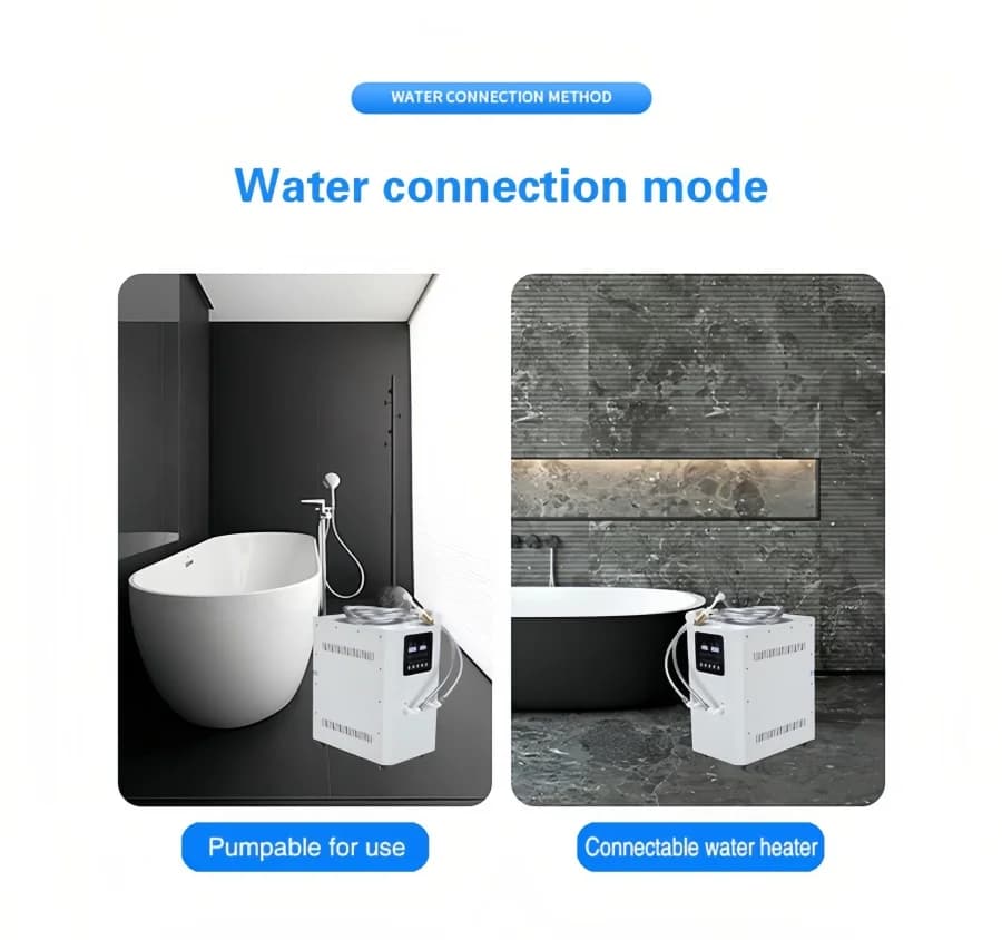 Générateur de Spa pour Bain, Machine à H2 Moléculaire pour Bain de Bulles Revitalisant et Antioxydan