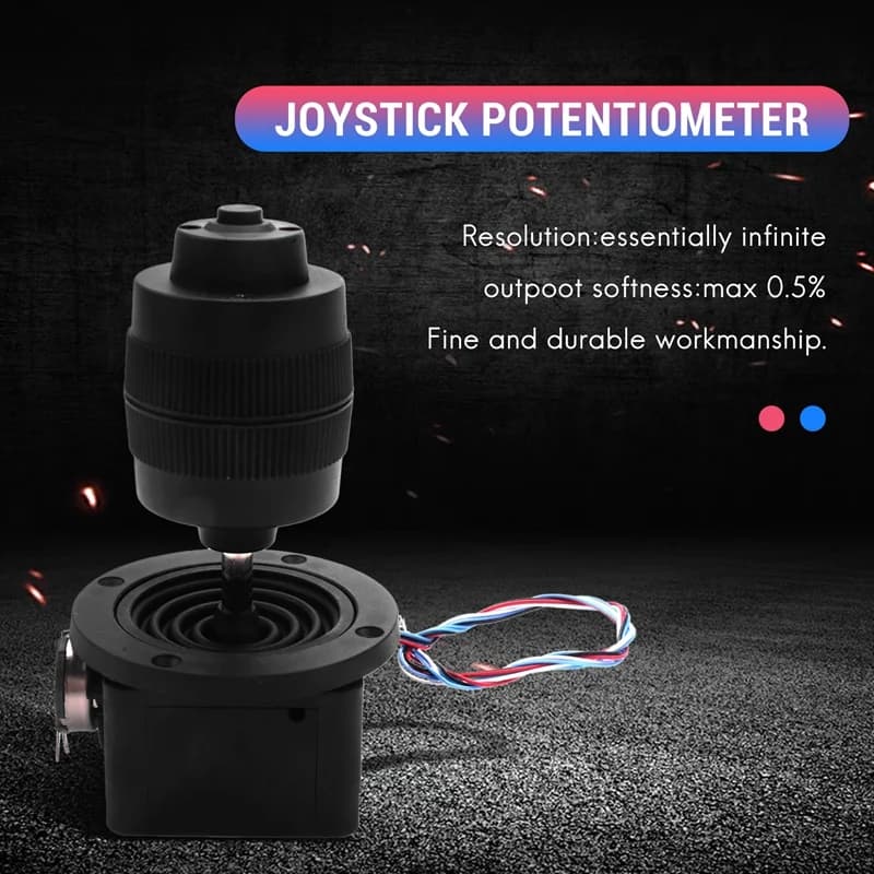 Promotion! Bouton électronique de potentiomètre de manette de 4 axes pour le contrôleur JH-D400B-M4