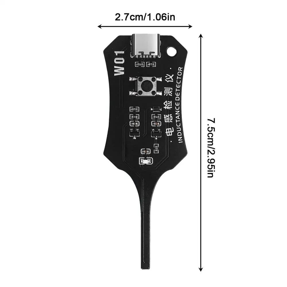 Testeur de bobine de composant de carte mère précis, détecteur d'induction électromagnétique, outil