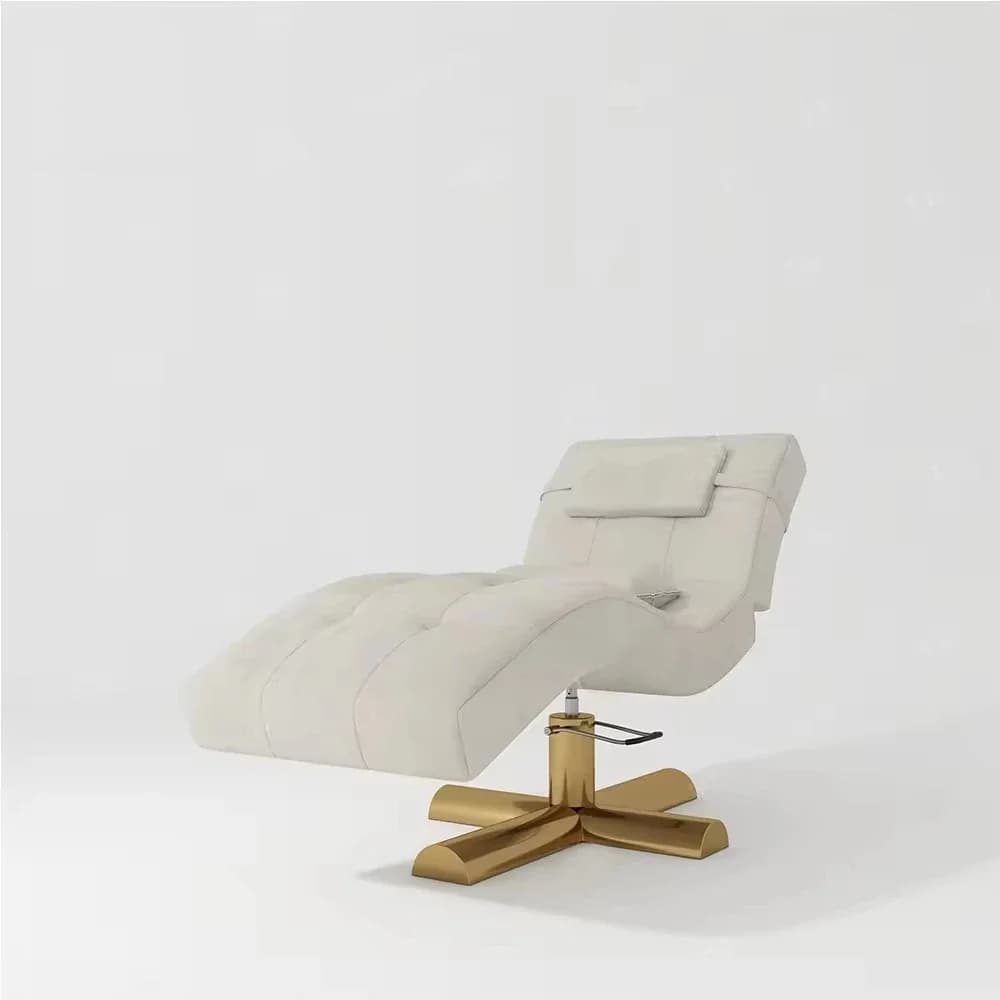 Maison loisirs chaise longue visage Spa tête lit de Massage Salon cils lit beauté traitement lit SPA
