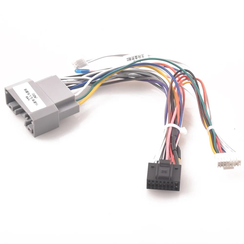 Adaptateur de câble de faisceau de câblage stéréo d'autoradio, Android 16 broches pour Chrysler 300