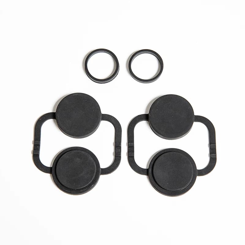 Accessoires d'équipement tactique, couvercle en caoutchouc pour lentille, housse de protection pour