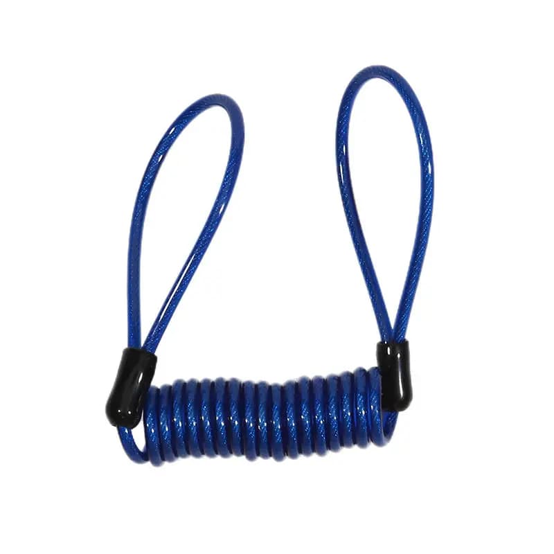 Antivol de disque de frein pour moto avec alarme, sac de rangement et câble de rappel