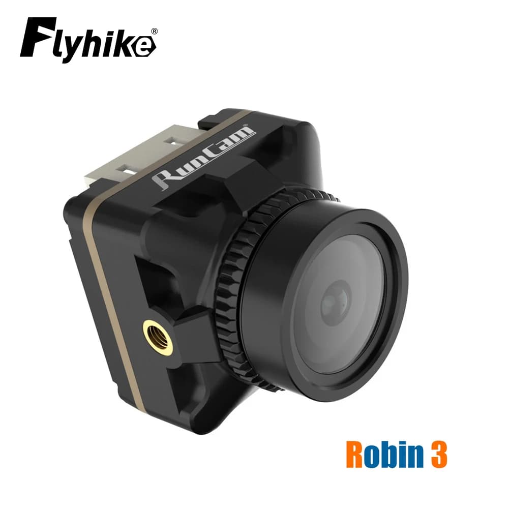 Caméra RunCam Robin 3 1200TVL FPV 4:3 5.3g 19*19*19mm pour Drone de course RC FPV