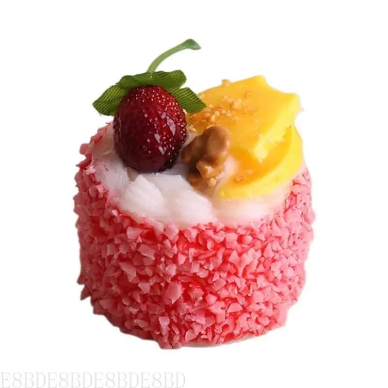Modèle gâteau artificiel E8BD pour décorations magasin Display Photography accessoires