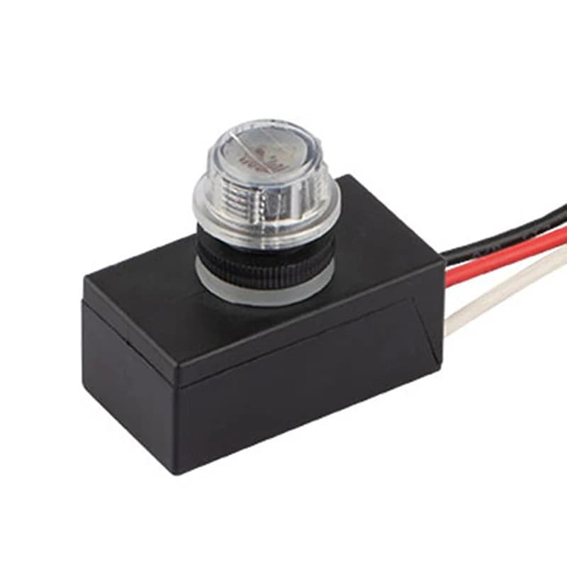 Éclairage extérieur capteur de lumière du crépuscule à l'aube AC 110 V-240 V capteur de réverbère in