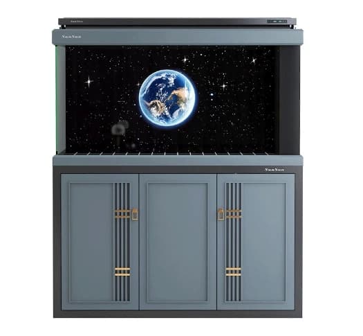 Aquarium rond en plastique, réservoir à poissons en acrylique, couleur personnalisable pour la décor