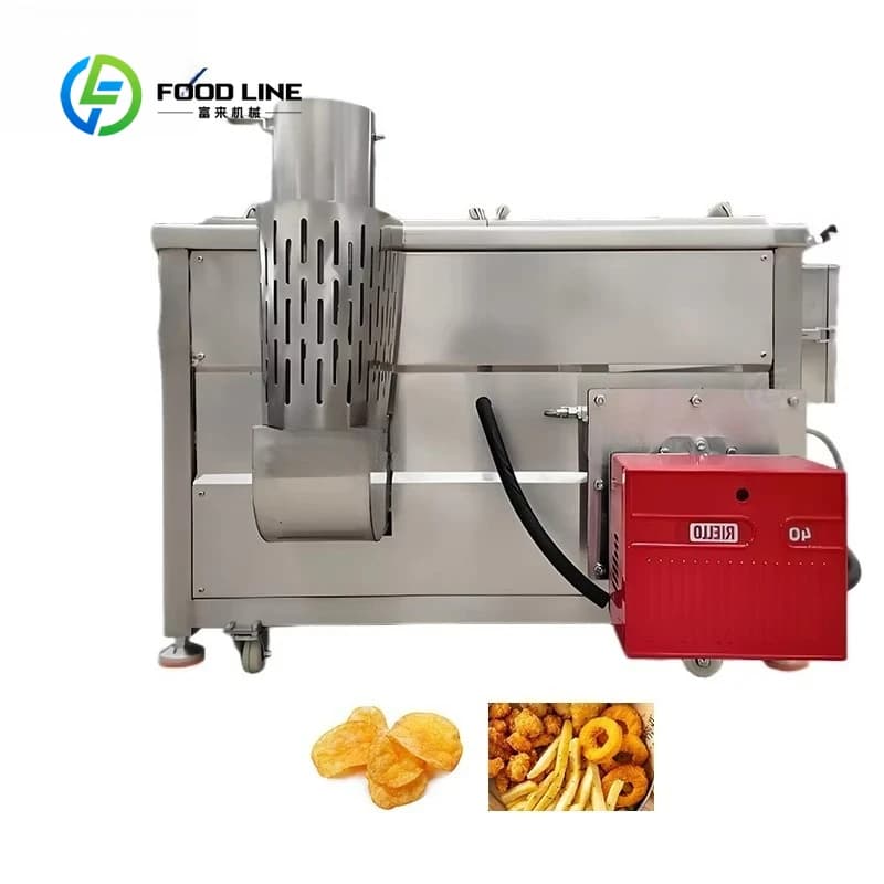 Friteuse à gaz électrique pour frites françaises, taille personnalisée, petite friteuse pour petites