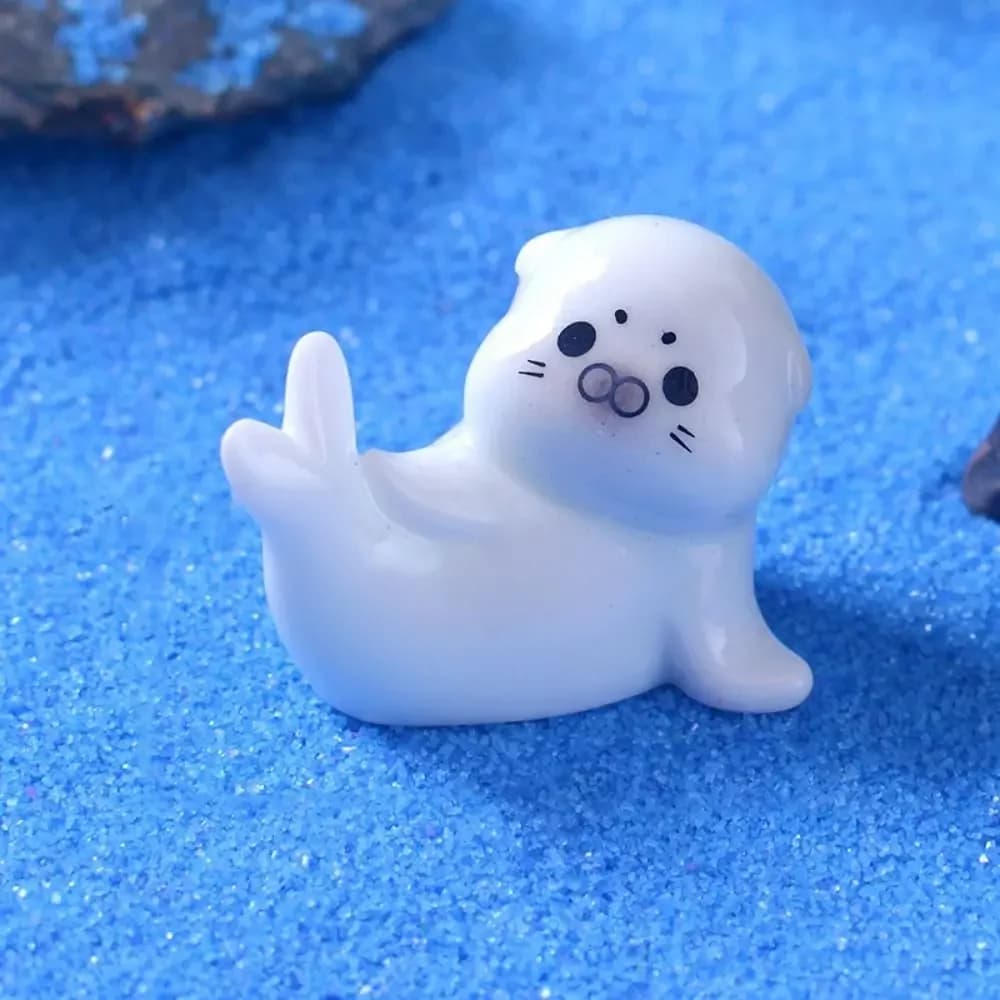 Mini figurine mignonne de la série Ocean, micro paysage, poisson décoratif, petits ornements