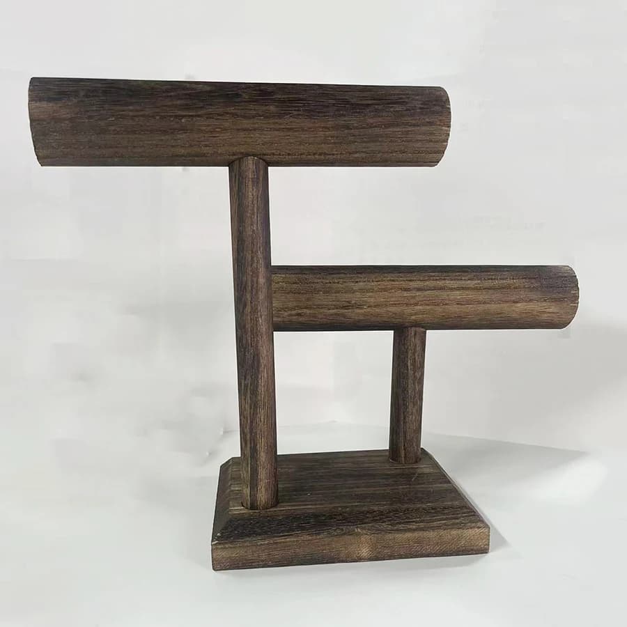 Support de montre en bois, tour d'affichage de montre, organisateur de bijoux pour Bracelets et coll