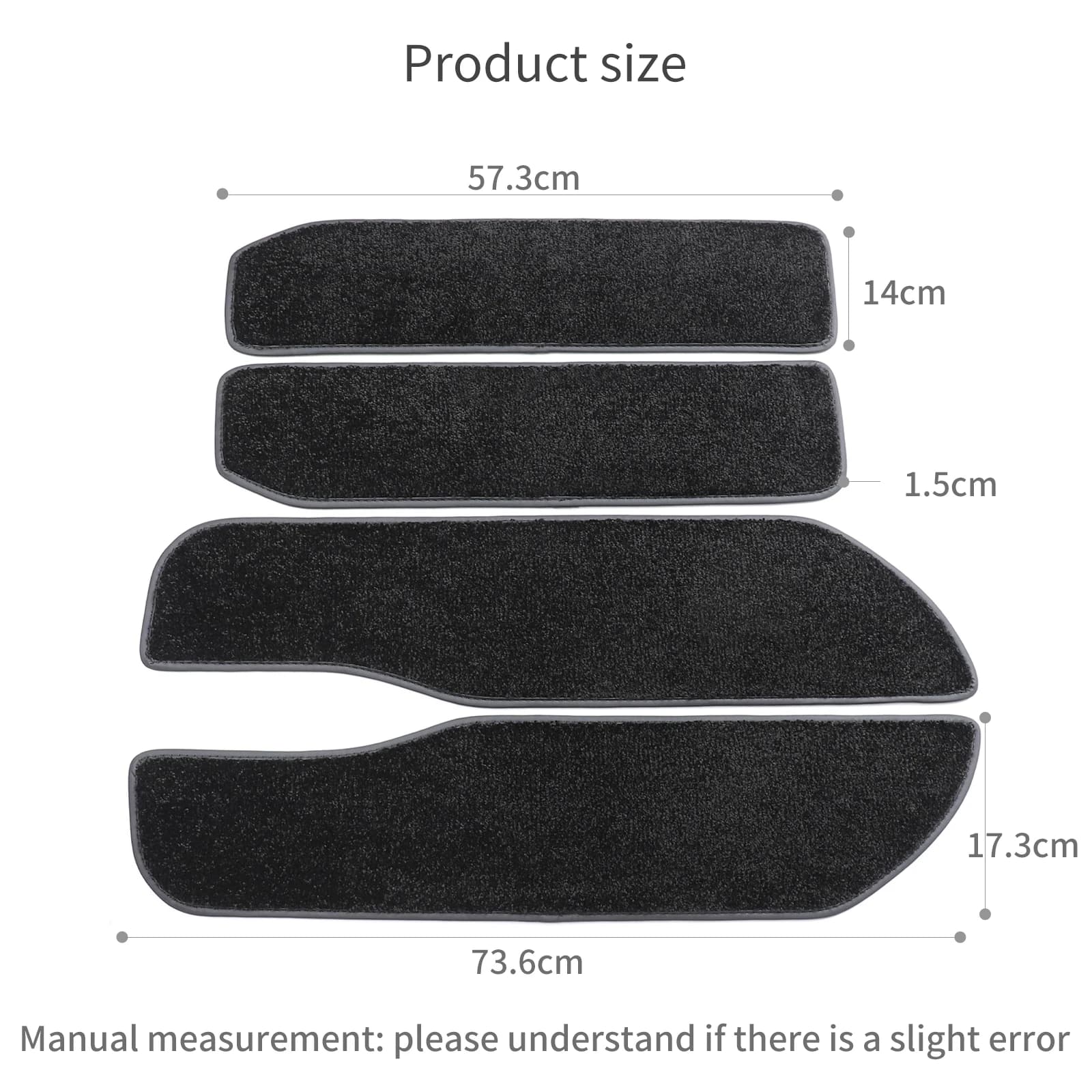 Tapis de sol de voiture AH30 pour Toyota ALPHARD Vellfire Série 30, tapis antidérapants pour portes