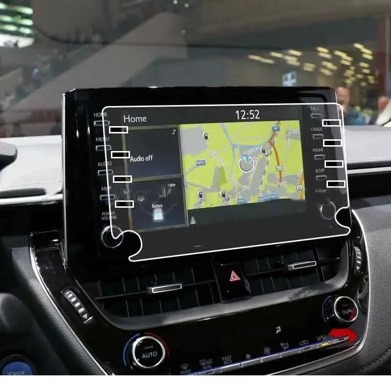Pour Toyota corolla/C-HR 2019-2022 8 pouces écran d'affichage de contrôle Central verre trempé Film