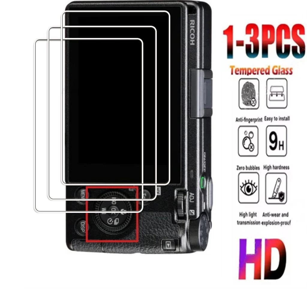 Film de protection d'écran LCD pour appareil photo Ricoh GR III/IIIx/3x GRIIIx/GR3x GRD4/GRIII x II
