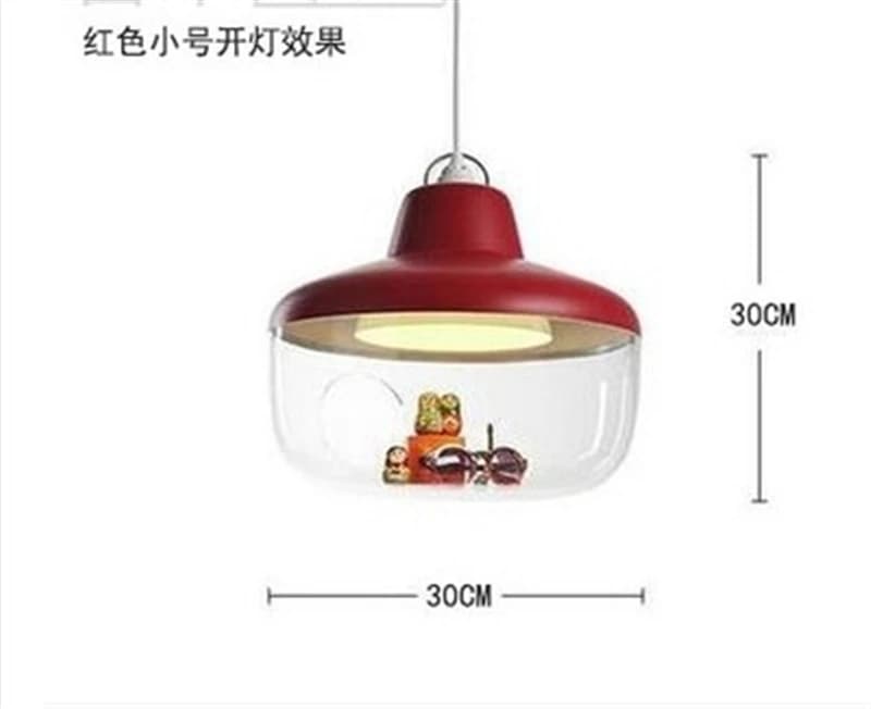 Moderne pendentif LED lumières maison en verre belle maison déco enfants cadeau salon chambre suspen