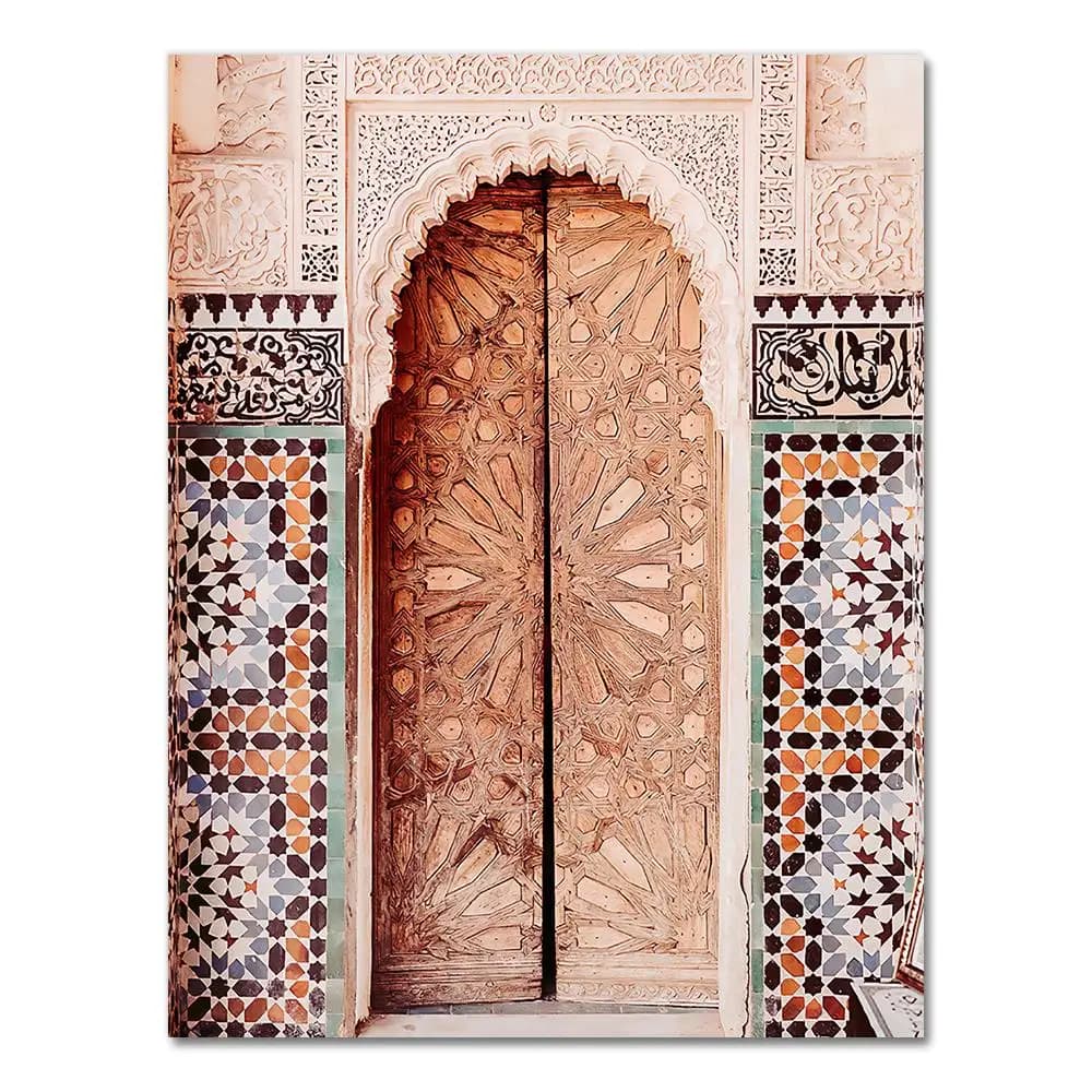 Affiches et Imprimés de Photographie d'Architecture Marocaine, Art Mural Islamique, Peinture sur Toi