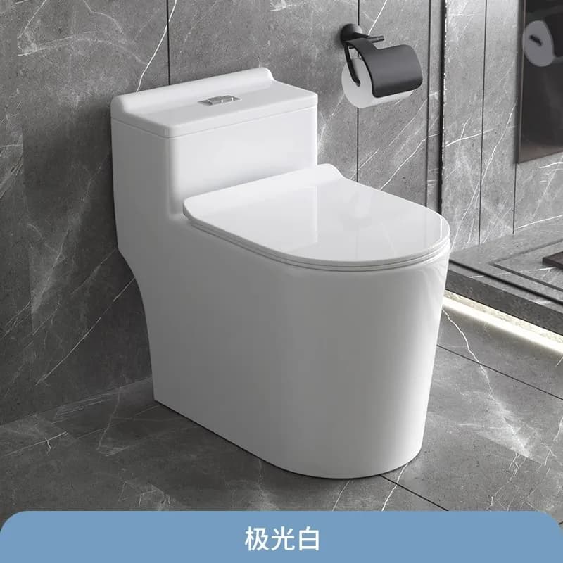 Nouvelle toilette domestique colorée en forme d'œuf, toilettes siphoniques en céramique grise de lux