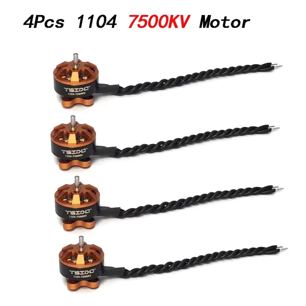 4 pièces YSIDO 1103 1104 1204 1303 1404 1505 1604 moteur sans balais pour RC FPV Drone de course à v