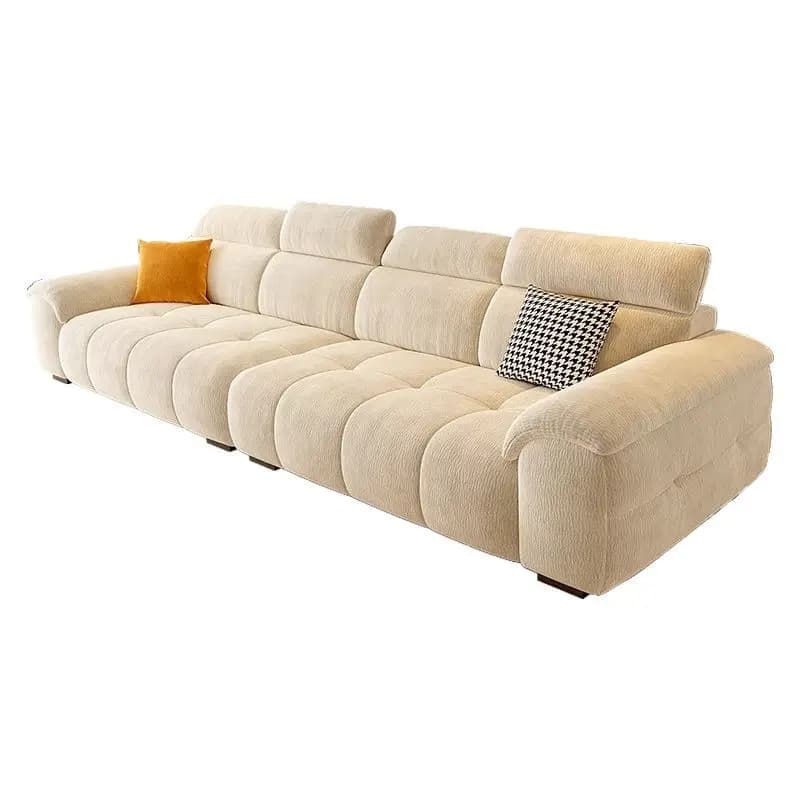 Coussin de canapé italien confortable, bouffant inclinable, élégant, Design de salon, Double Divani