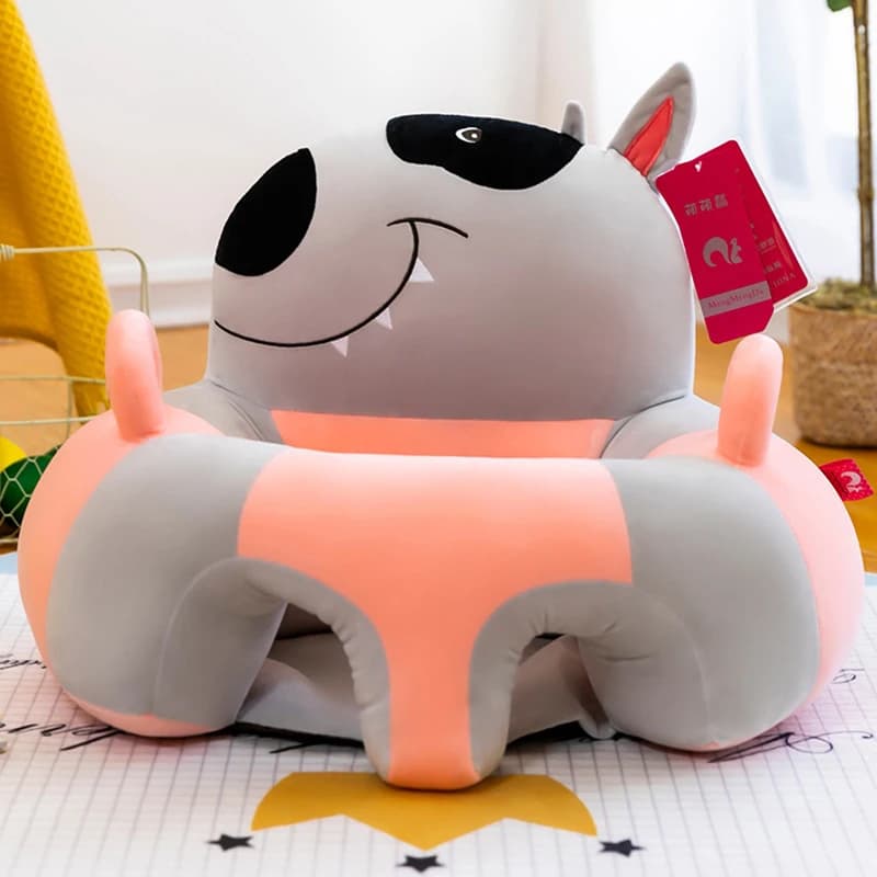 Housse de siège de soutien de canapé pour bébé, chaise en peluche, apprendre à s'asseoir, confortabl