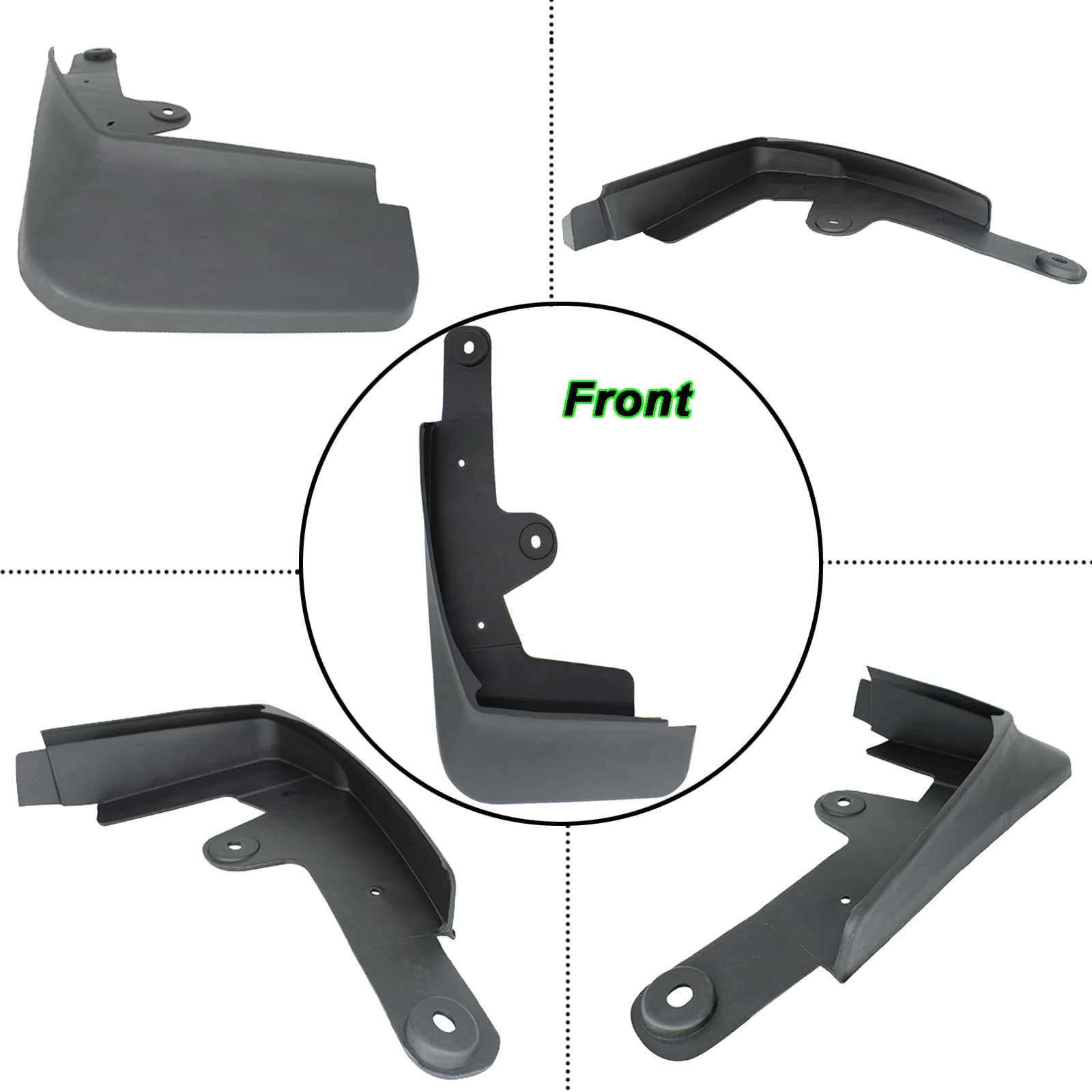 4 pièces/ensemble garde-boue pour Mazda CX30 CX-30 2021 2020 garde-boue garde-boue garde-boue avant