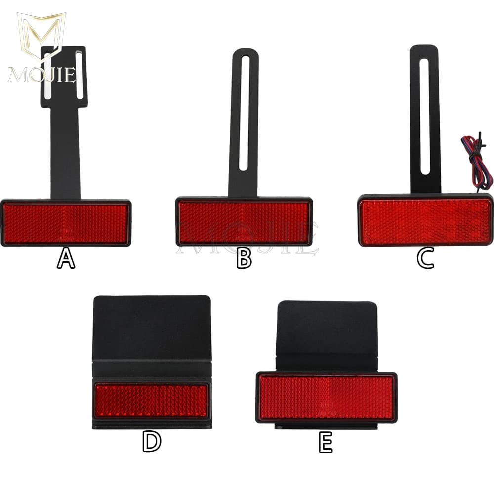 Support de plaque d'immatriculation de moto, réflecteur arrière étendu, pour Honda CBR125R CBR125RR