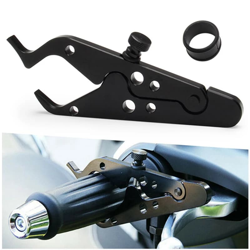 Régulateur de vitesse pour moto, accélérateur, verrouillage en aluminium de haute qualité, retenue d