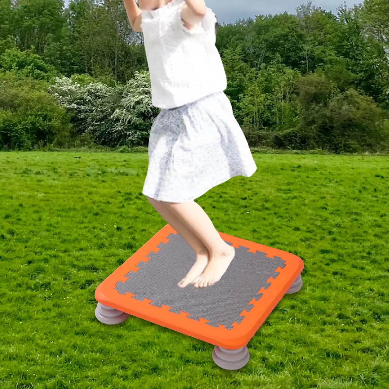 Tapis de protection en EVA pour trampoline domestique, mini-tapis de saut pour enfants, garçons et f