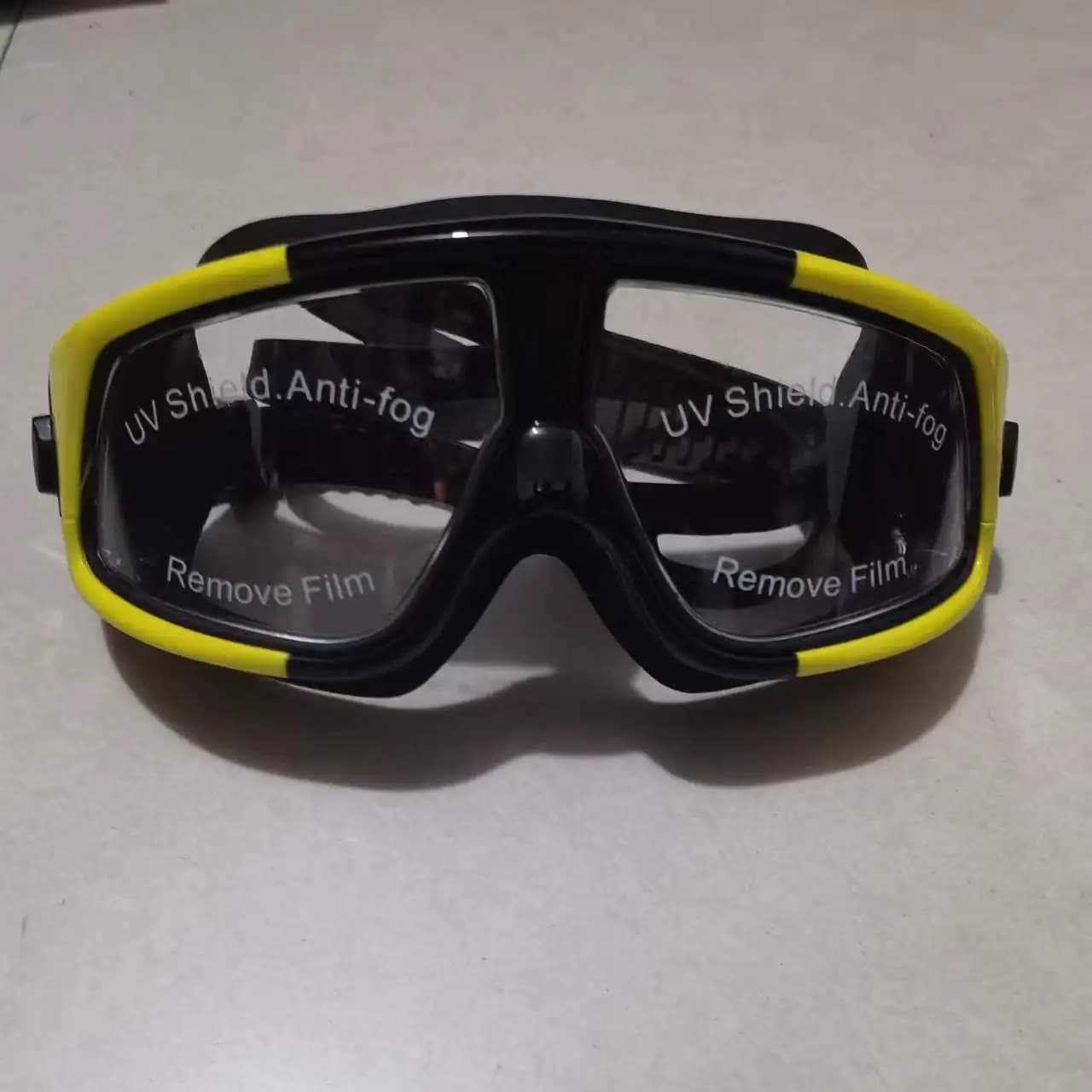 Lunettes de natation à grande monture pour femmes et hommes, nouvelle mode, HD, antibuée, fabricant
