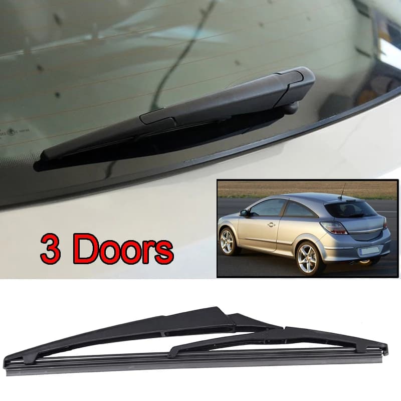 Erick's Wiper LHD Jeu de balais d'essuie-glace avant et arrière pour Opel Astra H GTC 3 portes 2004