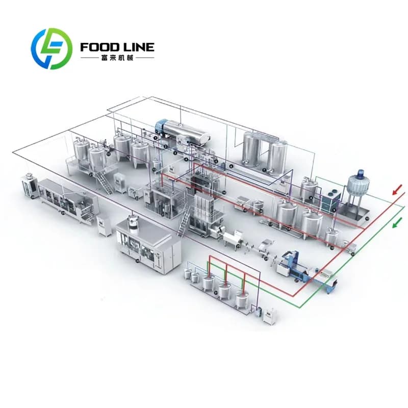 Ligne de production de fromage personnalisée à faible coût directe en usine – Équipement complet de