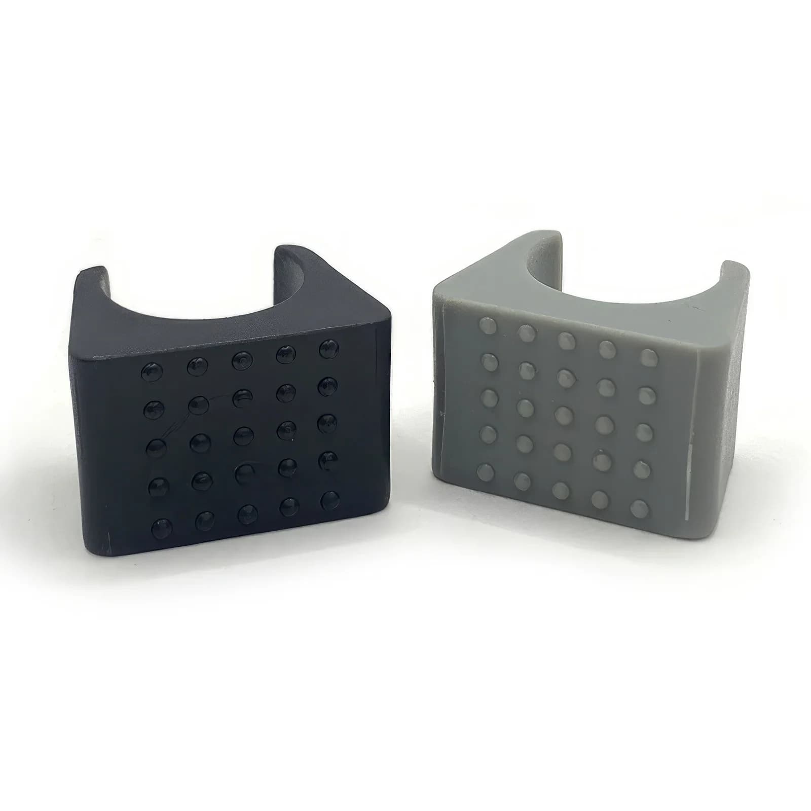 10 pièces 19mm en plastique chaise de bureau jambières couvre U-type Tube collier de serrage chaise