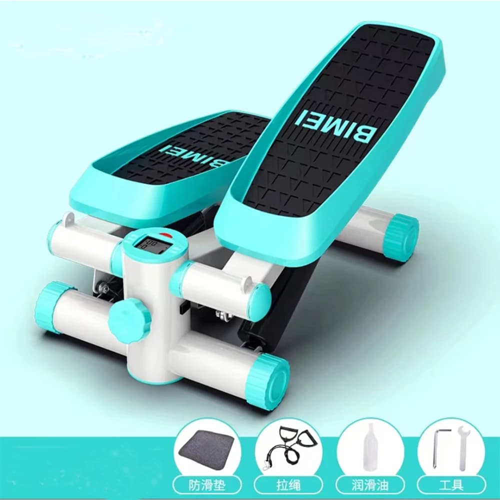 Mini stepper de fitness portable pour la maison avec écran LCD et programme d'entraînement avec band