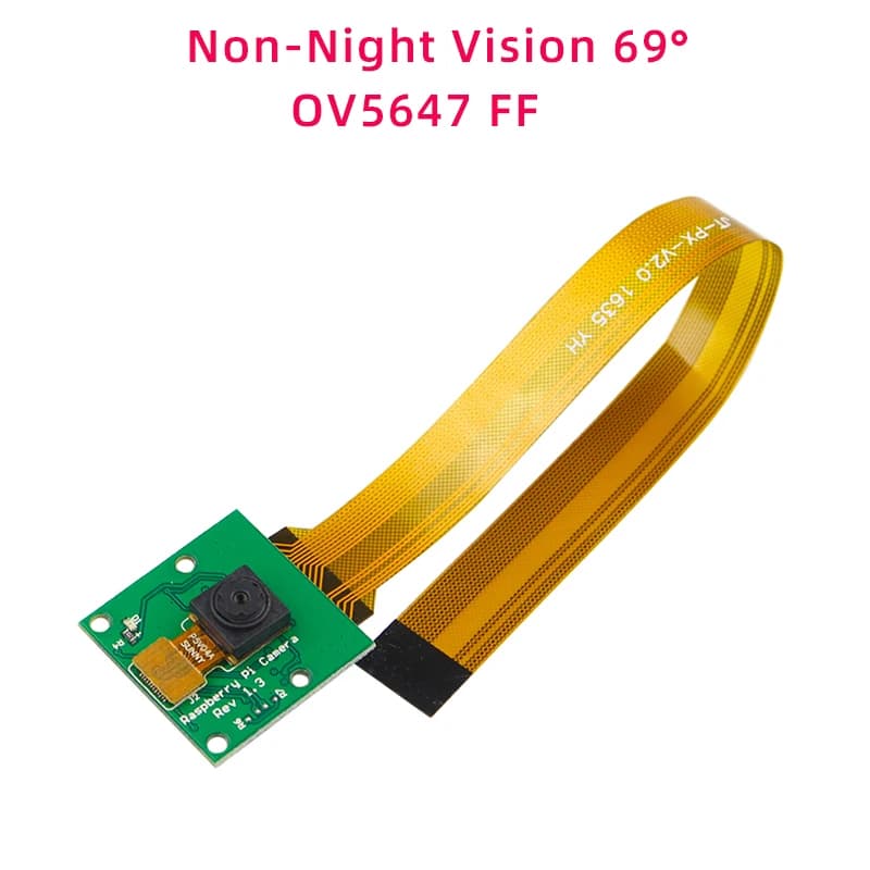 Raspberry Pi 5 caméra 5MP 1080P Vision nocturne en option caméras grand Angle IR-CUT FF AF pour RPI