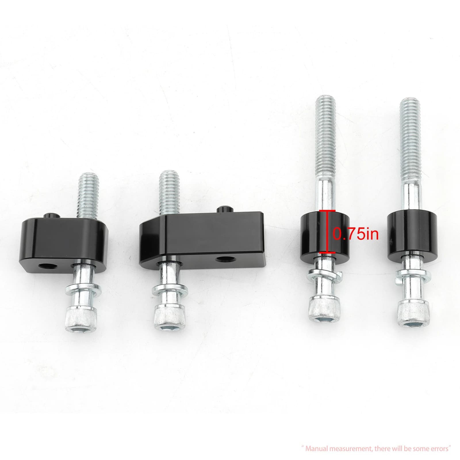 Kit d'extension de plancher de moto, 3/4 en effet, compatible avec les modèles Harley Touring Road K