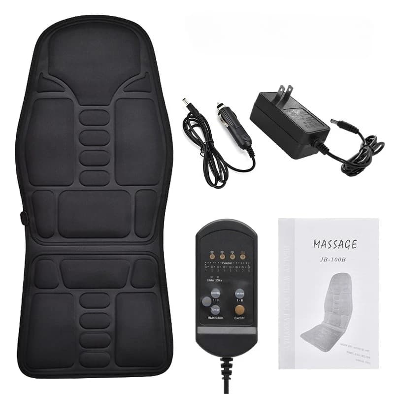 Chaise de Massage électrique pour dos de voiture, coussin de Massage complet du corps, vibrateur cha
