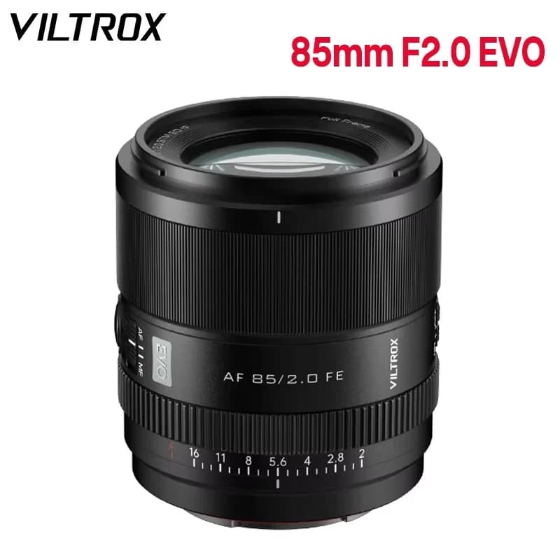VILTROX AF 85mm F2.0 EVO Plein Cadre Autofocus Grande Ouverture Caméra Objectif pour Sony E Nikon Z