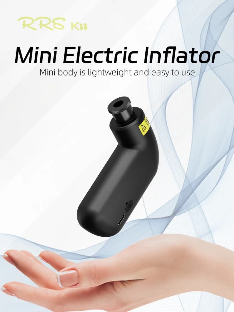 RRSKIT 100PSI Mini pompe à Air électrique pompe à vélo Portable compresseur Rechargeable gonfleur de