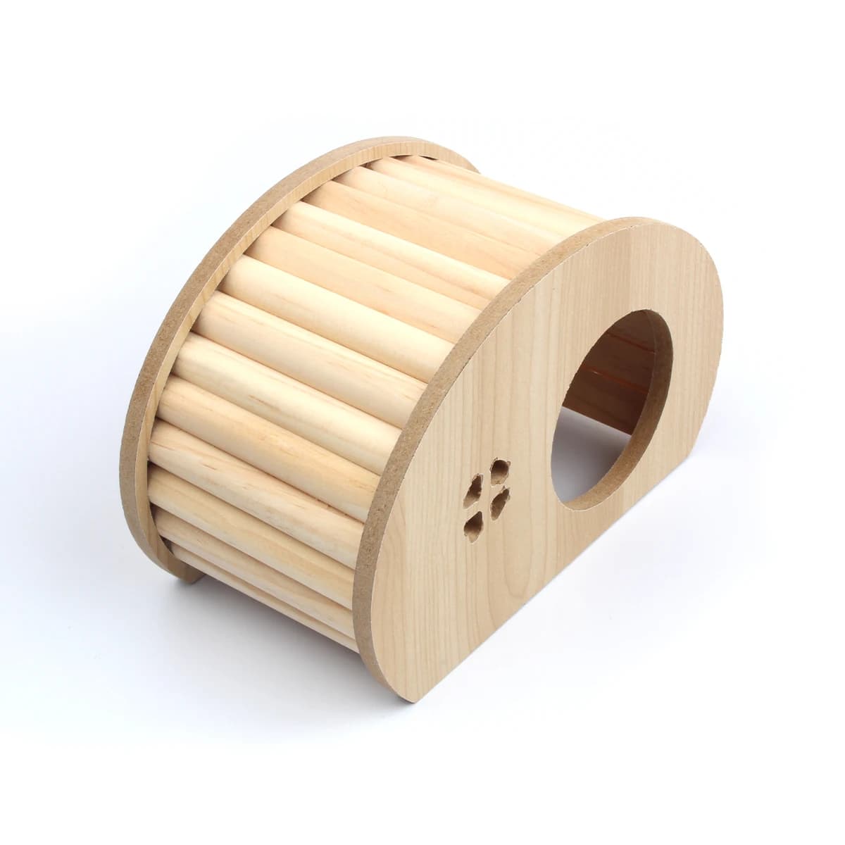 Maison en bois pour Hamster, jouets de sport, clôture, escaliers, échelle, pont en arc, décoration d