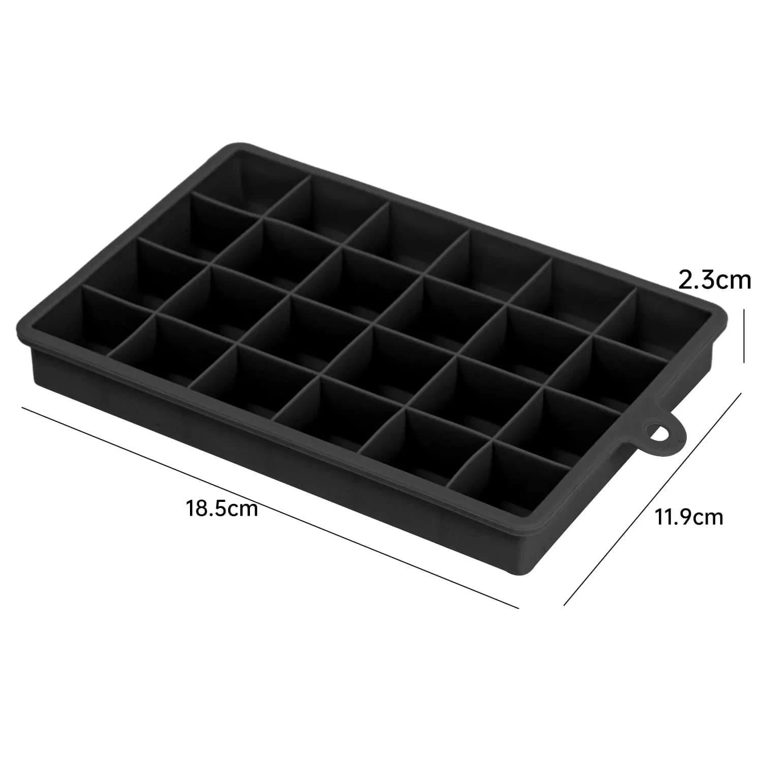 Moule à glaçons en Silicone, carré réutilisable, avec couvercle, pour whisky, Cocktail, congélateur,