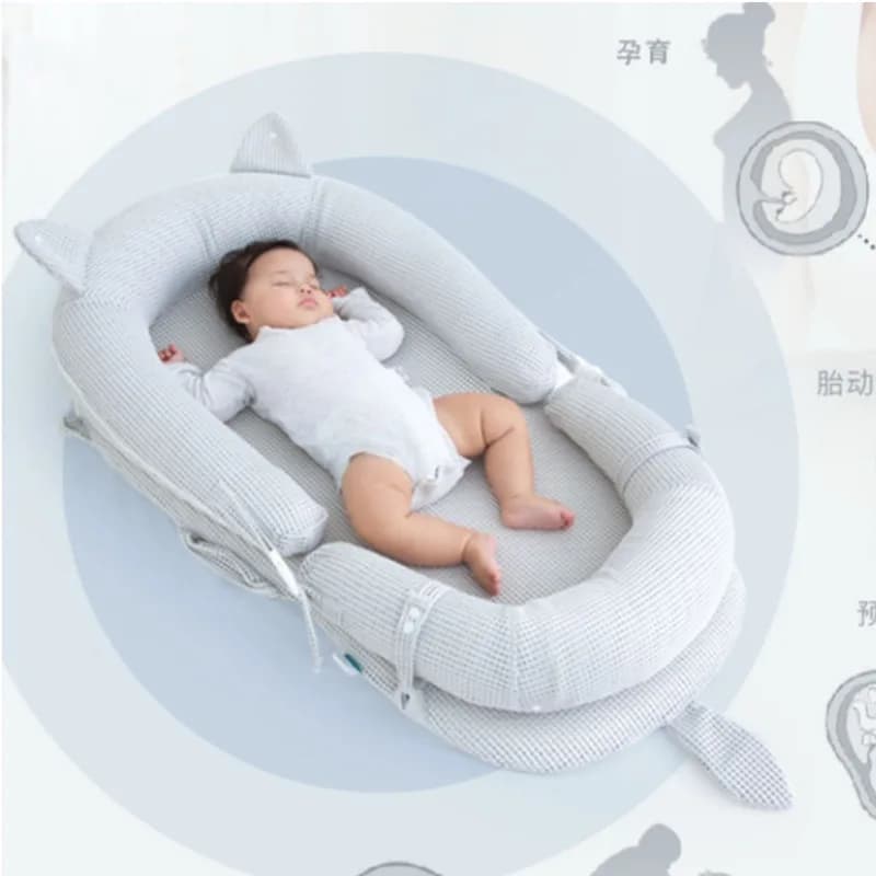 Berceau pour bébé, lit central pour nouveau-né, Portable, mobile, apaisant, Anti-pression, berceuse,