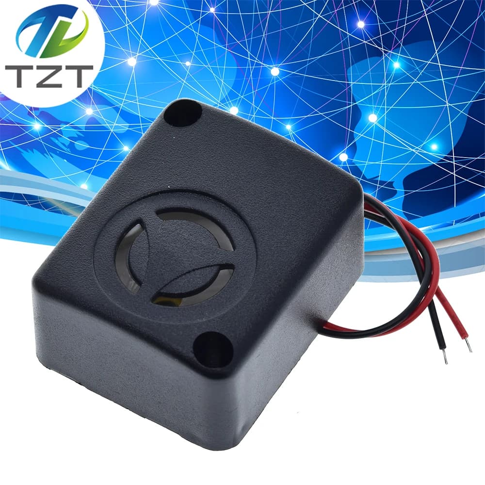 Alarme antivol de voiture 6/12/15V 120dB active haut décibel buzzer coffre-fort alarme antivol acces