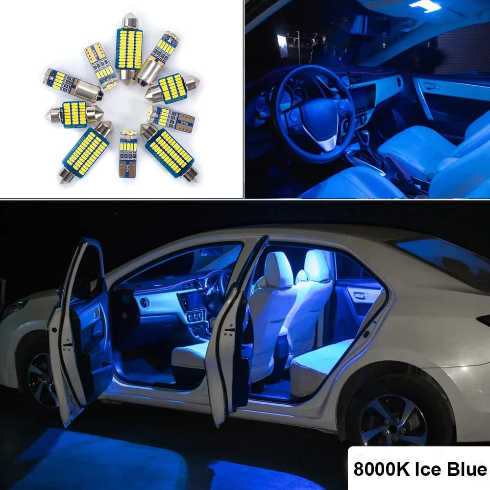 Dôme intérieur LED pour voiture, Canbus, pour Seat Ibiza 6L 6J 6P 6K 6F 6K2 MK2 MK3 MK4 MK5 FR 1993-