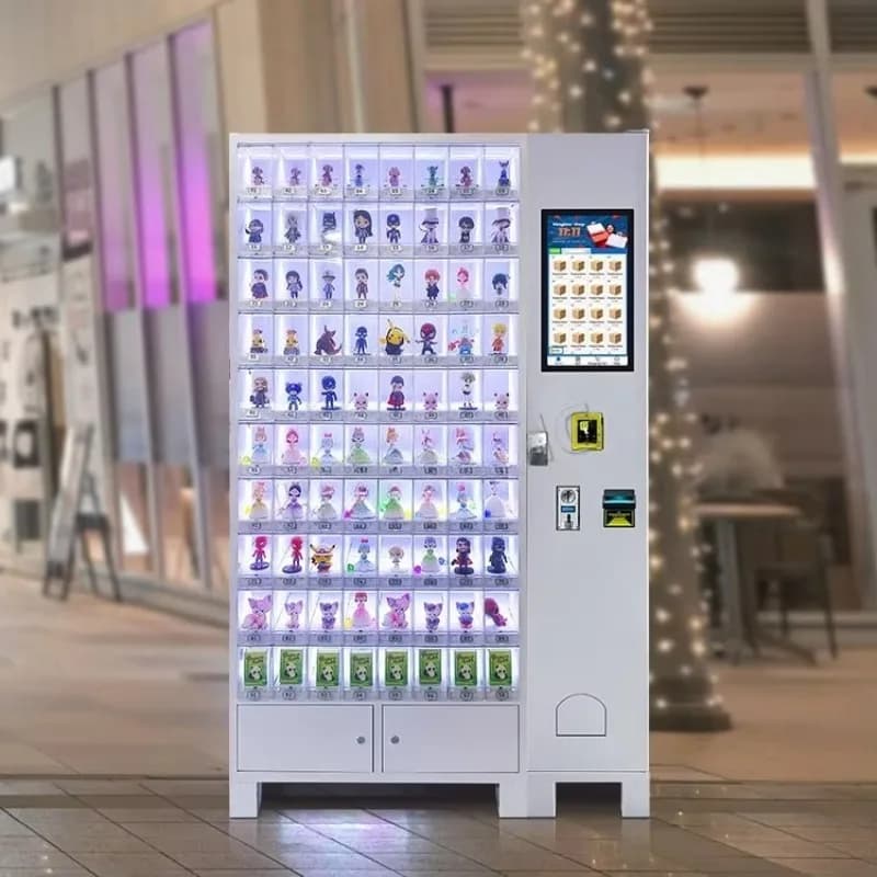 Casier automatique sans surveillance personnalisé à 80 compartiments, distributeur de cadeaux et de