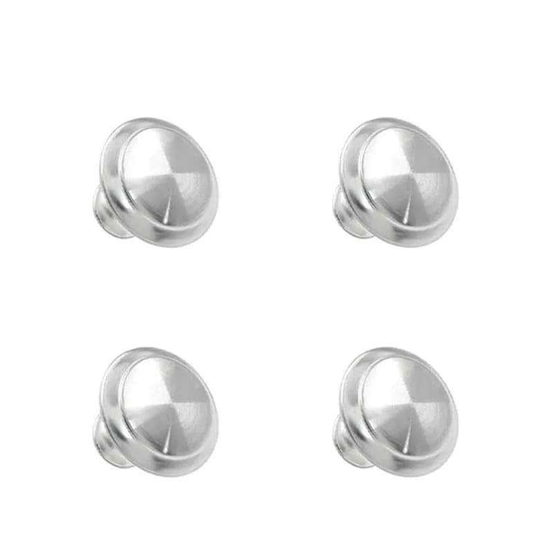 Poignées circulaires 4/8 pièces, poignées de porte d'armoire domestiques, accessoires de quincailler