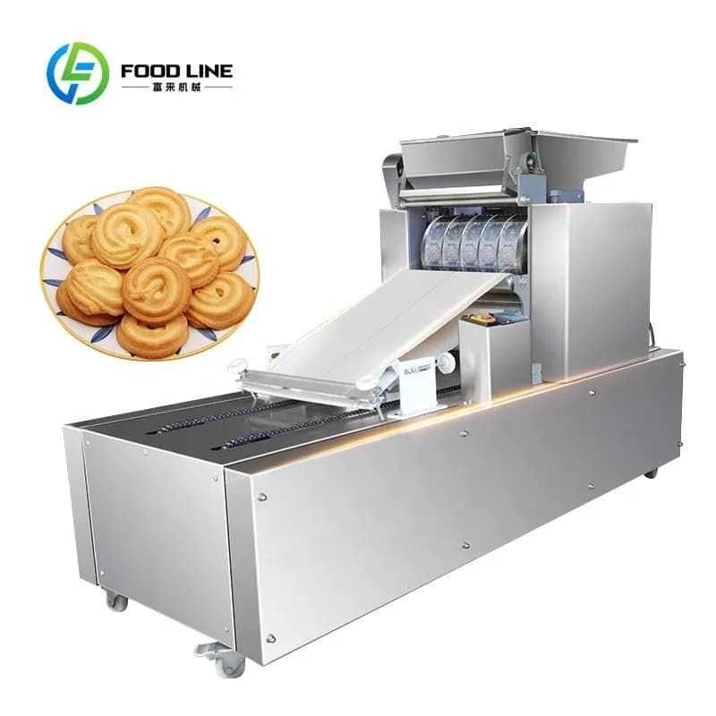 Machine à former des gâteaux de pêches commerciaux personnalisés, machine à fabriquer des biscuits e